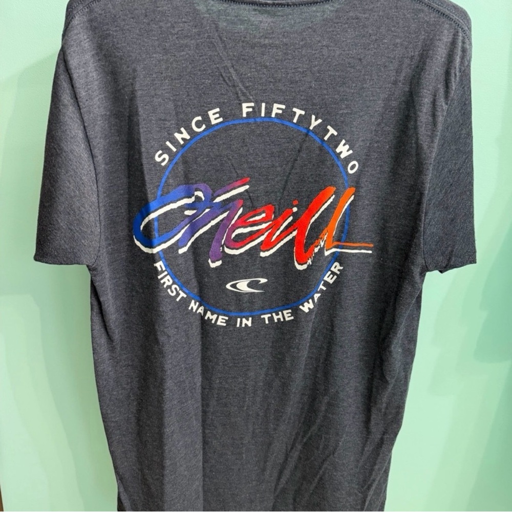 O'Neill Men's Dark Gray T-Shirts - Picture 3 of 7